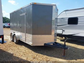  Salvage Diamond Enclosed Trailer