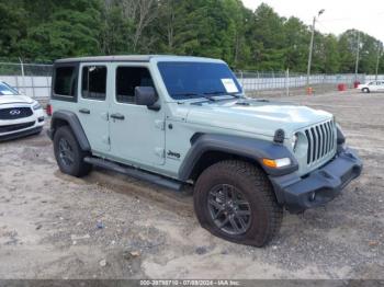  Salvage Jeep Wrangler