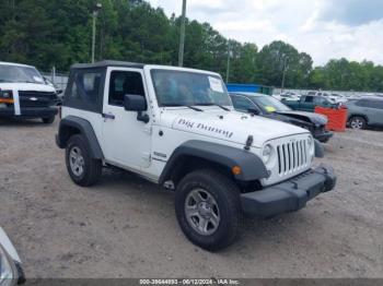  Salvage Jeep Wrangler