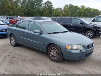  Salvage Volvo S60