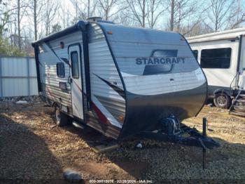  Salvage Starcraft Travel Trailer