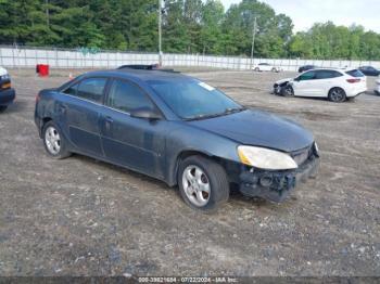  Salvage Pontiac G6