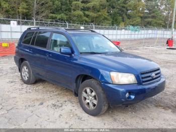  Salvage Toyota Highlander