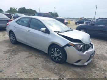  Salvage Toyota Corolla