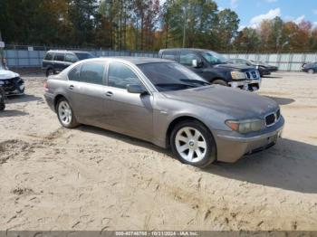  Salvage BMW 7 Series