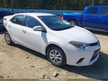  Salvage Toyota Corolla