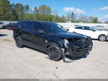  Salvage Ford Utility Police Intercepto