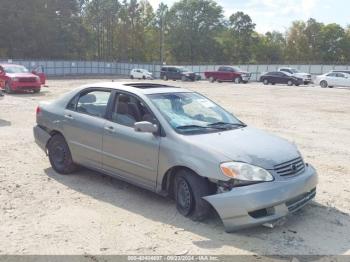  Salvage Toyota Corolla