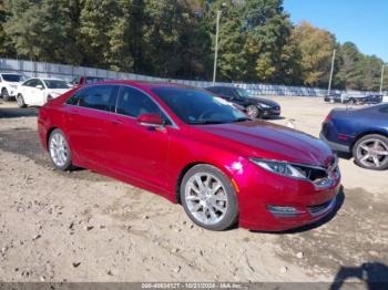  Salvage Lincoln MKZ