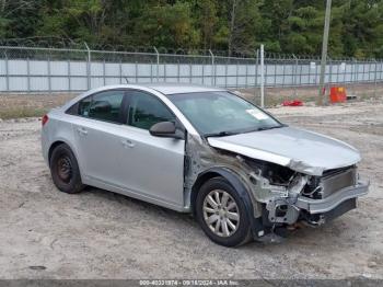  Salvage Chevrolet Cruze