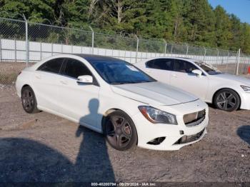  Salvage Mercedes-Benz Cla-class