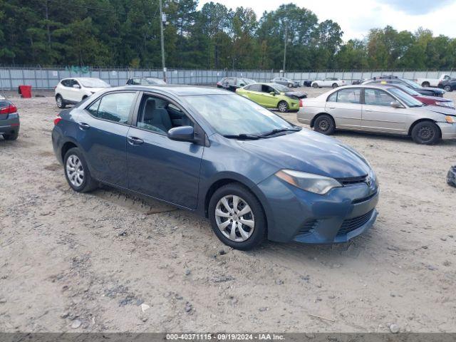  Salvage Toyota Corolla