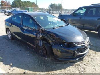  Salvage Chevrolet Cruze