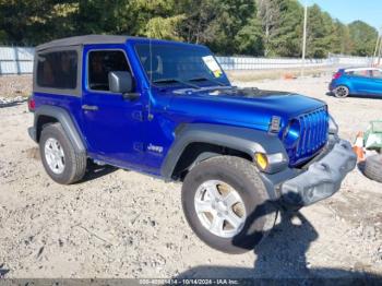  Salvage Jeep Wrangler