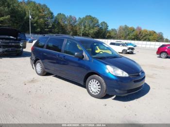  Salvage Toyota Sienna