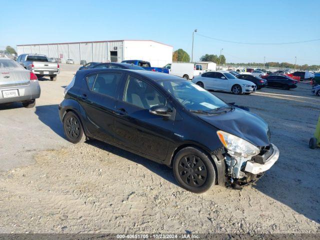  Salvage Toyota Prius c