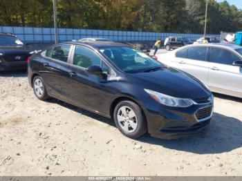  Salvage Chevrolet Cruze