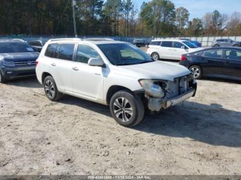  Salvage Toyota Highlander