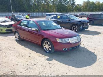  Salvage Lincoln MKZ