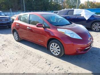  Salvage Nissan LEAF