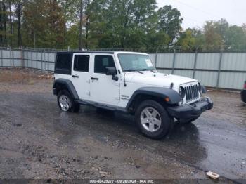  Salvage Jeep Wrangler