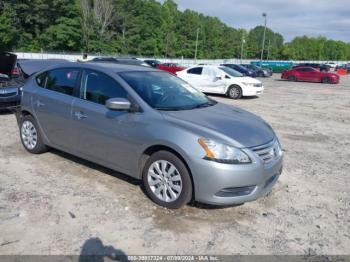  Salvage Nissan Sentra