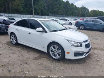  Salvage Chevrolet Cruze