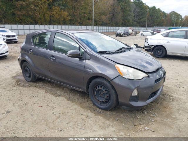  Salvage Toyota Prius c