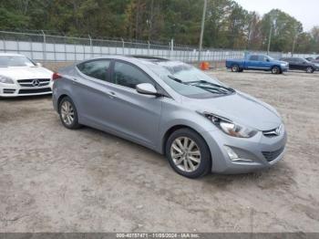  Salvage Hyundai ELANTRA