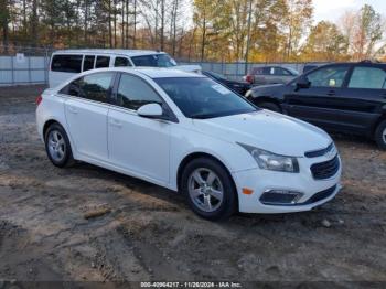  Salvage Chevrolet Cruze