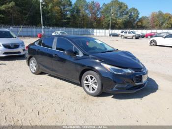  Salvage Chevrolet Cruze