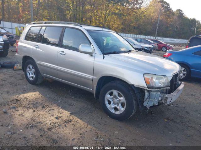  Salvage Toyota Highlander