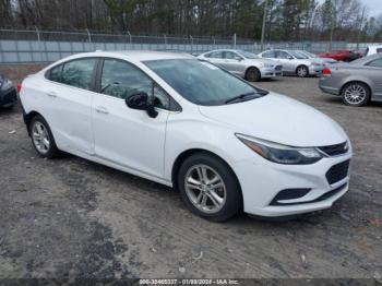  Salvage Chevrolet Cruze