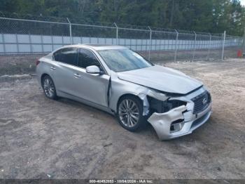  Salvage INFINITI Q50