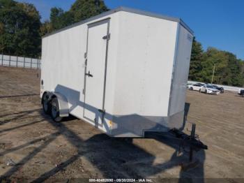  Salvage Haul Mark Ind Utility Trailer