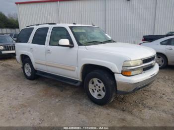  Salvage Chevrolet Tahoe