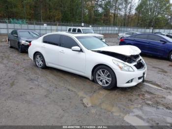  Salvage INFINITI G37