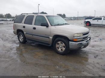  Salvage Chevrolet Tahoe