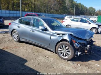  Salvage INFINITI Q50