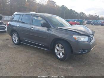  Salvage Toyota Highlander