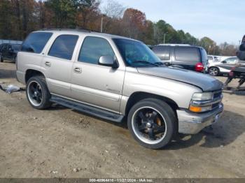  Salvage Chevrolet Tahoe