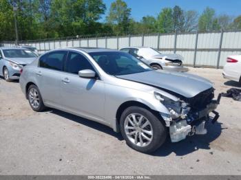  Salvage INFINITI G37x