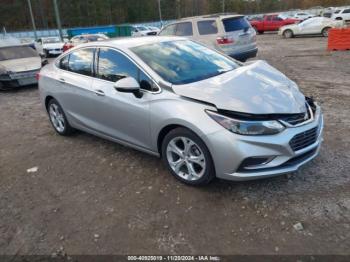  Salvage Chevrolet Cruze