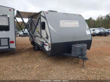  Salvage Coleman Camper