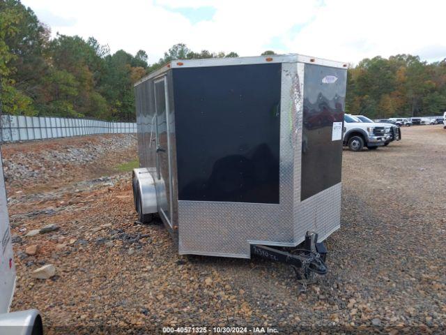  Salvage Freedom Enclosed Trailer