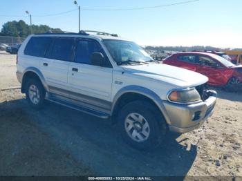  Salvage Mitsubishi Montero Sport