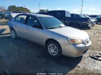  Salvage Chevrolet Malibu