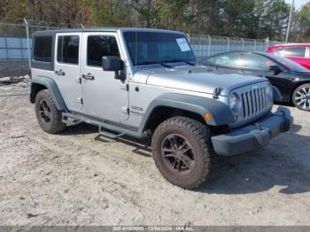  Salvage Jeep Wrangler