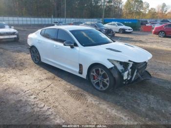  Salvage Kia Stinger