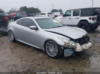  Salvage INFINITI G37